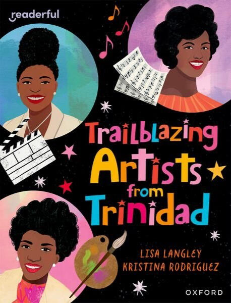 Trailblazing Artists from Trinidad by Lisa Langley Front cover of the book Trailblazing Artists from Trinidad written by Lisa Langley.
